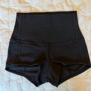 lululemon athletica Black High-Waist Women's Shorts